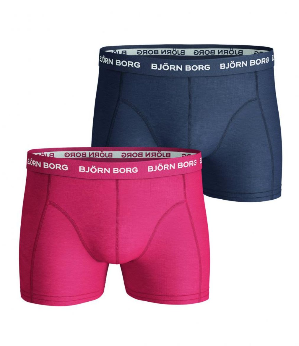 Bilde av Bjørn Borg 2 pk Shorts Essential Sammy Rød
