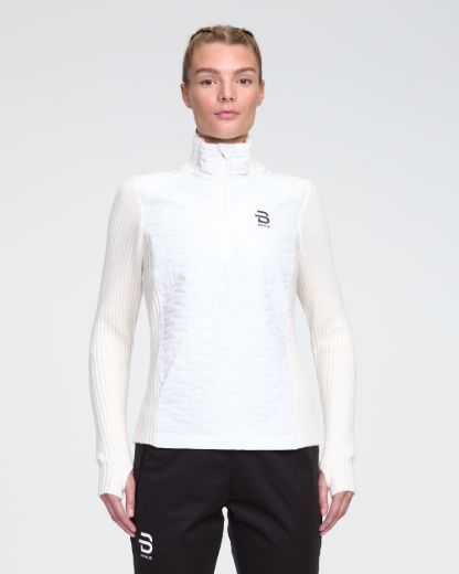 Bilde av Dæhlie Half Zip Comfy 2.0 Wmn Hvit