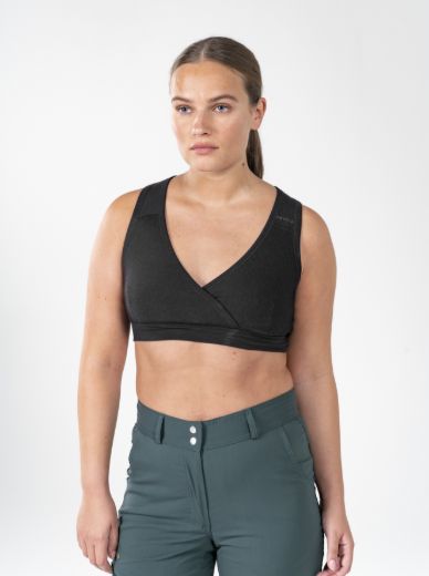 Bilde av Devold Berle Merino Bra Sort