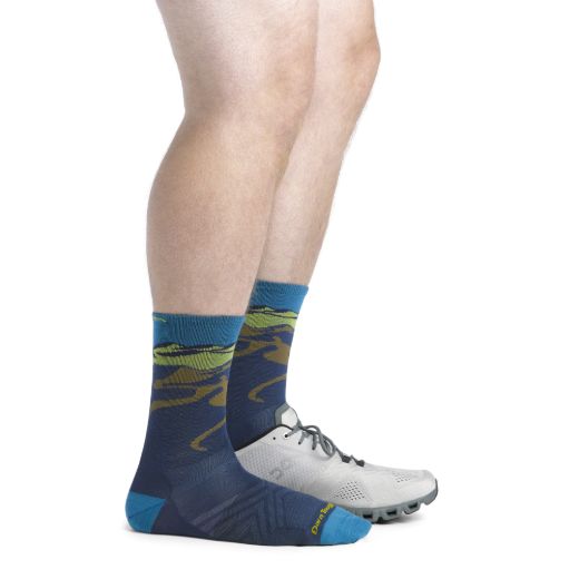 Bilde av Darn Tough Ridge Runner Micro Crew Ultra-Lightweight Multicolor