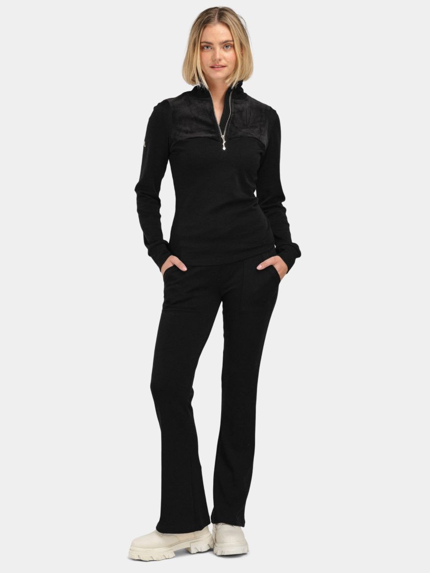 Bilde av WoolLand Romsdalshorn Merino Slengbukse Sort