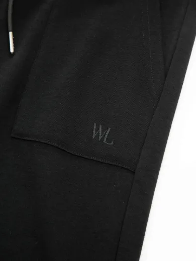 Bilde av WoolLand Romsdalshorn Merino Slengbukse Sort