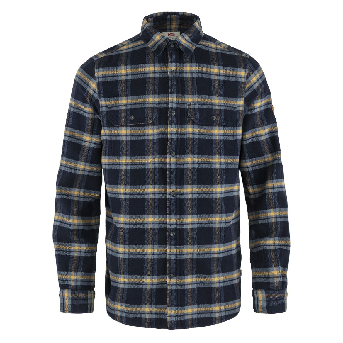 Bilde av Fjällräven ÖVik Heavy Flannel Shirt M 555-232 Dark Navy-Bu