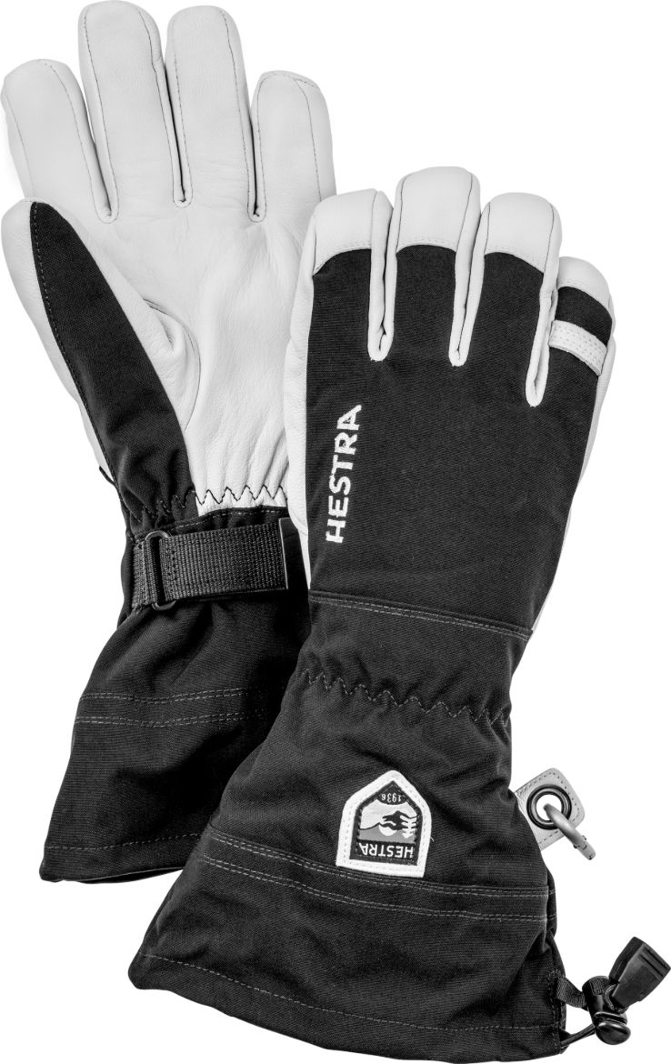 Bilde av Hestra Army Leather Heli Ski - 5 Finger 100 Black