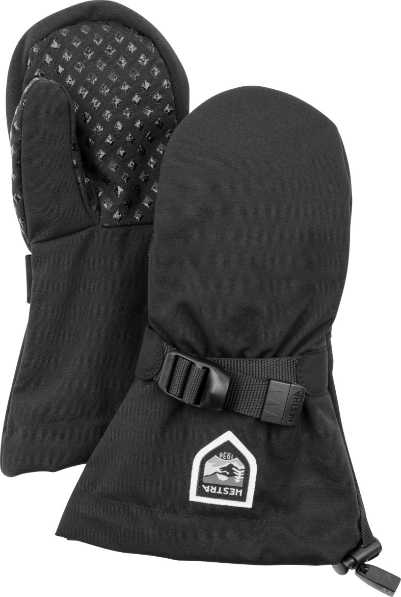 Bilde av Hestra Fjellvotten Jr. - Mitt 100 Black