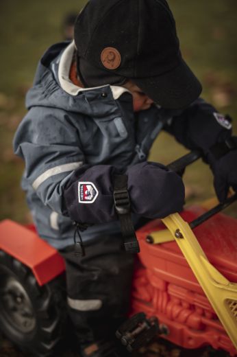 Bilde av Hestra Fjellvotten Jr. - Mitt 100 Black