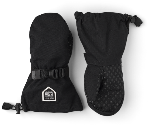 Bilde av Hestra Fjellvotten Jr. - Mitt 100 Black