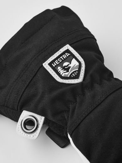 Bilde av Hestra Army Leather Heli Ski Jr. - 5 Finger 100 Black