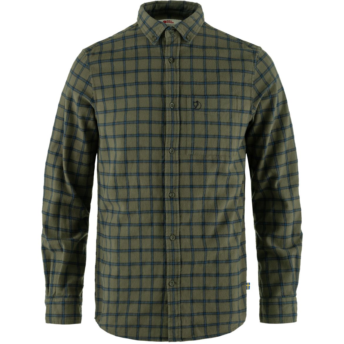 Bilde av Fjällräven Övik Flannel Shirt M 625-534 Laurel Green