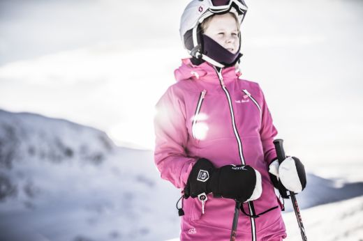 Bilde av Hestra Army Leather Heli Ski Jr. - Mitt 100 Black