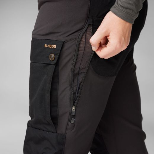 Bilde av Fjällräven Keb Trousers Curved W 550 Black