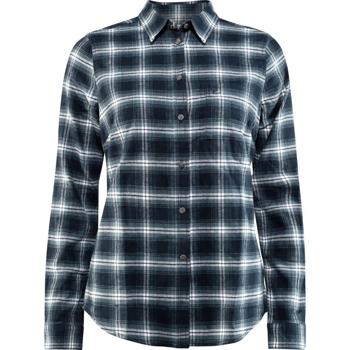 Bilde av Fjällräven Övik Flannel Shirt W 555 Dark Navy