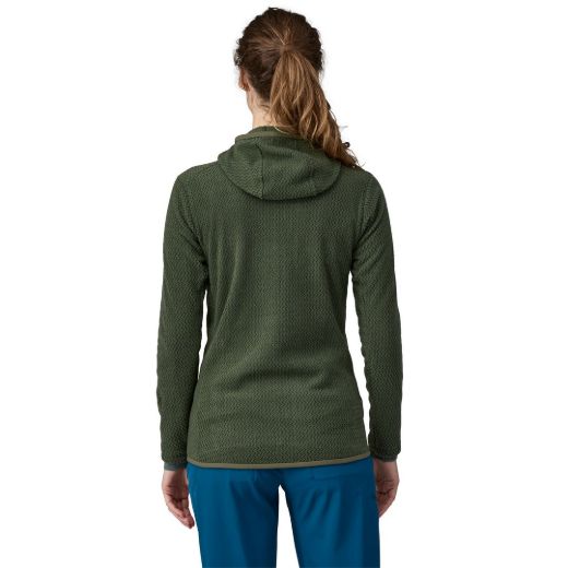 Bilde av Patagonia W´S R1 Air Full-Zip Hoody Grønn