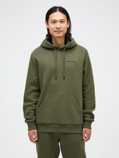 Bilde av Peak Performance M Original Small Logo Hood 020 Pine Needle