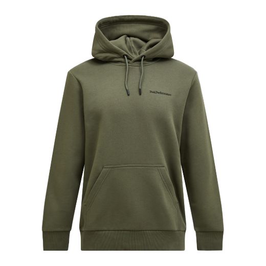Bilde av Peak Performance M Original Small Logo Hood 020 Pine Needle