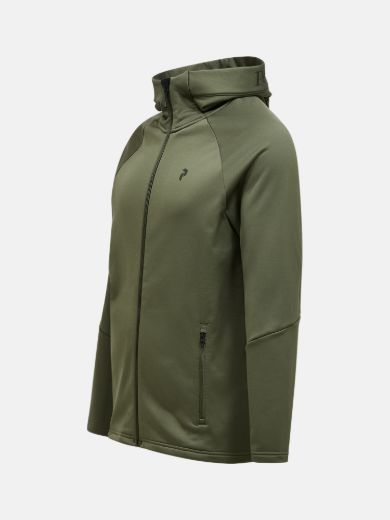 Bilde av Peak Performance M Rider Essentials Zip Hood 020 Pine NeedlePine