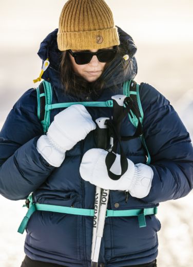 Bilde av Hestra Leather Box - Mitt 020 Offwhite