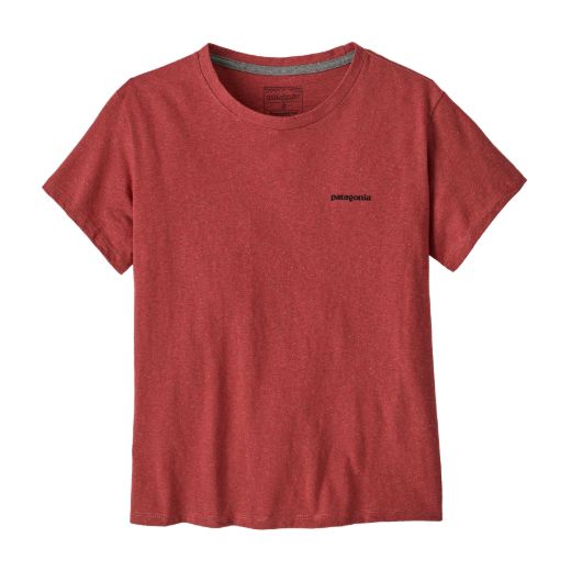 Bilde av Patagonia W´S P-6 Logo Responsibili-Tee Ptre Potters Red