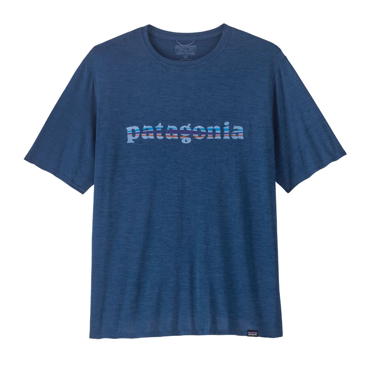 Bilde av Patagonia M´S Cap Cool Daily Graphic Shirt Tclx 73 Text Logo: C