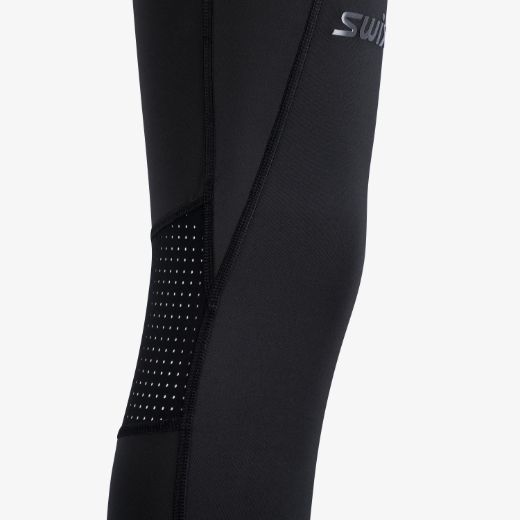 Bilde av Swix Pace High Waist Cropped Tights W Sort