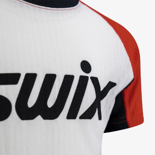 Bilde av Swix Roadline Racex Short Sleeve Jr Hvit