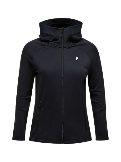 Bilde av Peak Performance W Rider Essentials Zip Hood 030 BlackBlack