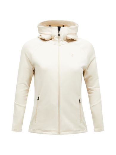 Bilde av Peak Performance W Rider Essentials Zip Hood 080 Sand FogSand Fo