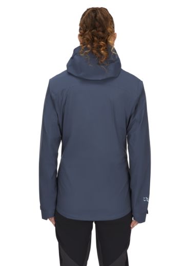 Bilde av Rab Downpour Light Jacket Wmns Tmb Tempest Blue