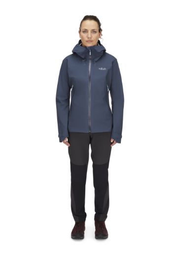 Bilde av Rab Downpour Light Jacket Wmns Tmb Tempest Blue