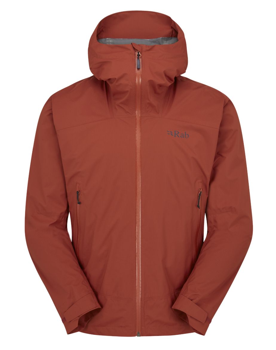 Bilde av Rab Downpour Light Jacket Trd Tuscan Red