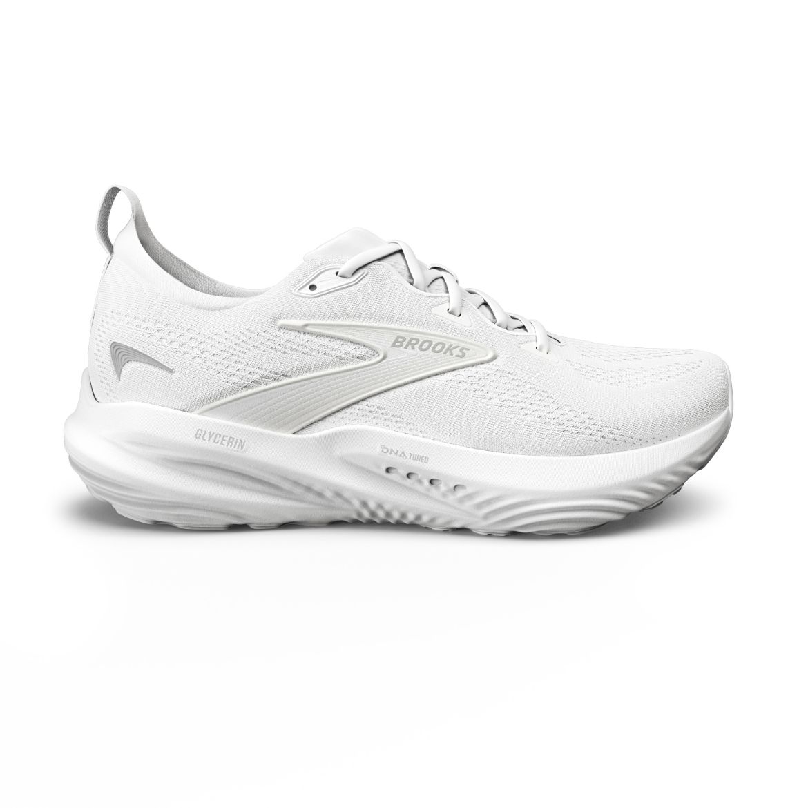 Bilde av Brooks Brooks  Glycerin 22 151 WhiteWhiteGrey