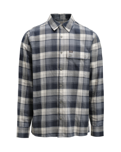 Bilde av Lundhags Järpen Plaid Flannel Shirt 71000 Dk Sky Blue