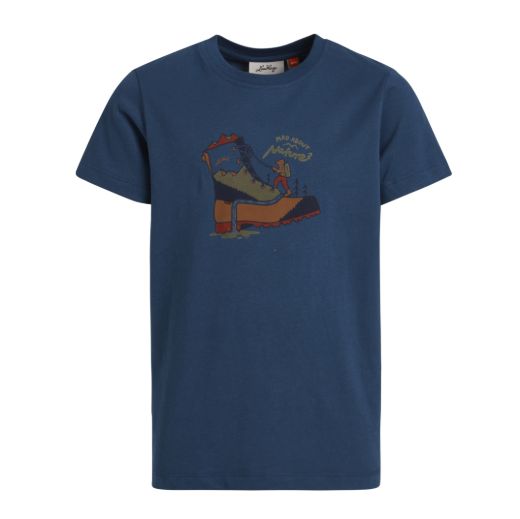 Bilde av Lundhags Fulu Climbing T-Shirt Jr 480 Light Navy