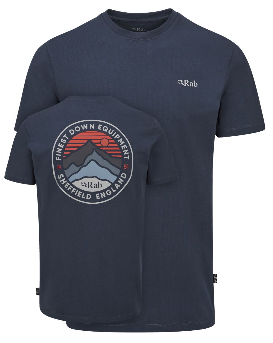 Bilde av Rab Basecamp 3 Peak Tee Tmb Tempest Blue