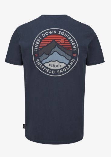 Bilde av Rab Basecamp 3 Peak Tee Tmb Tempest Blue