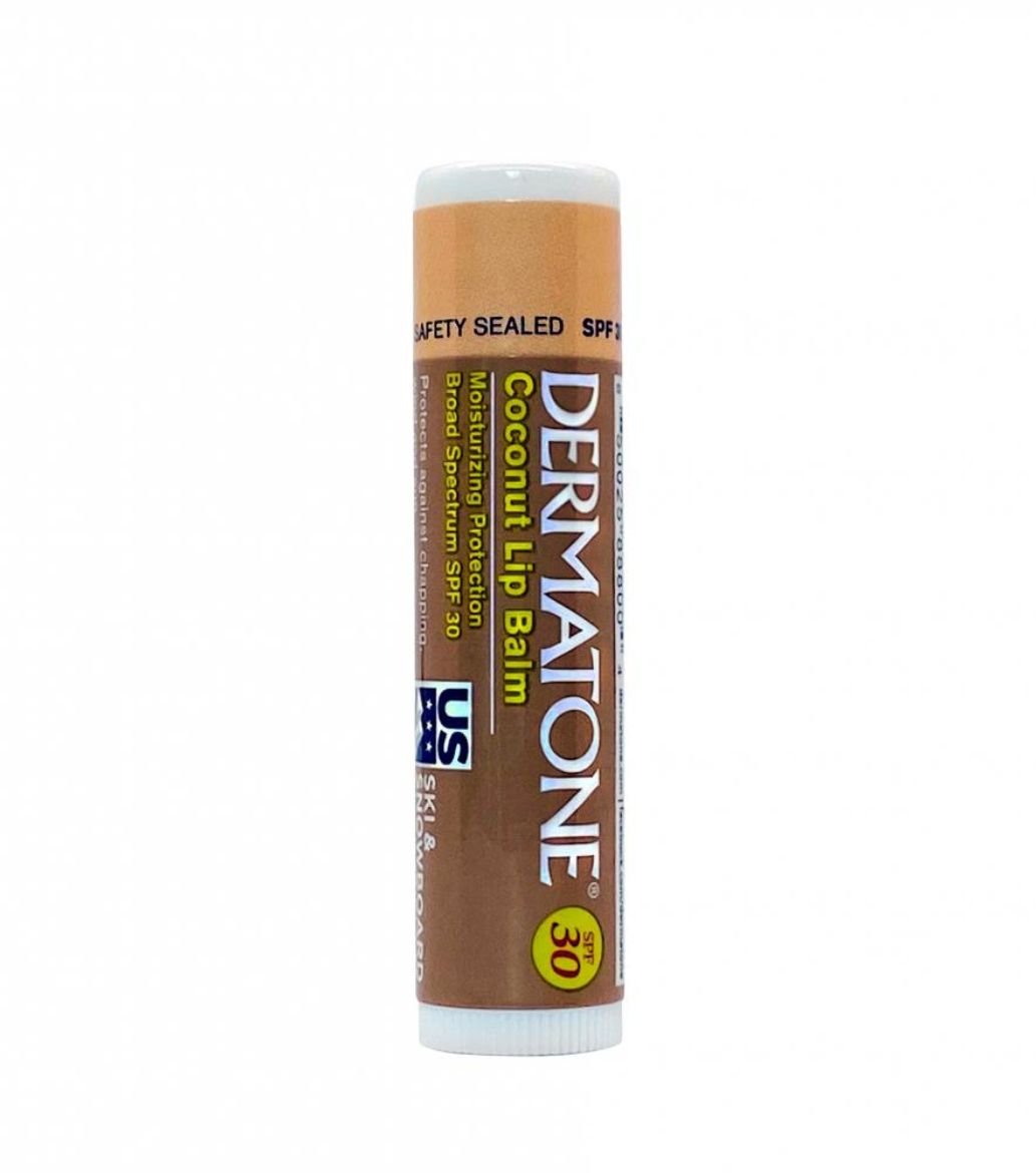 Bilde av Dermatone Lip Balm Coconut 0,15oz. m-display for 24 