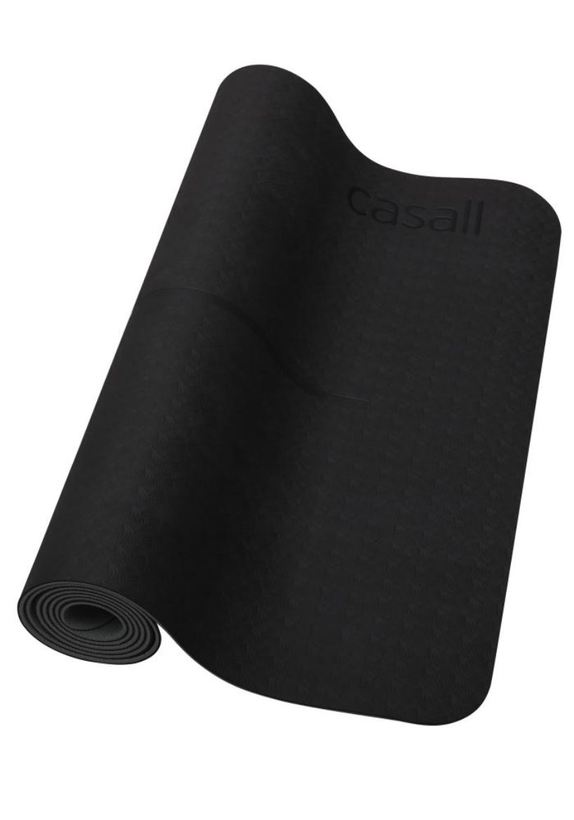 Bilde av Casall Yoga Mat Position 4mm 902 BlackGrey