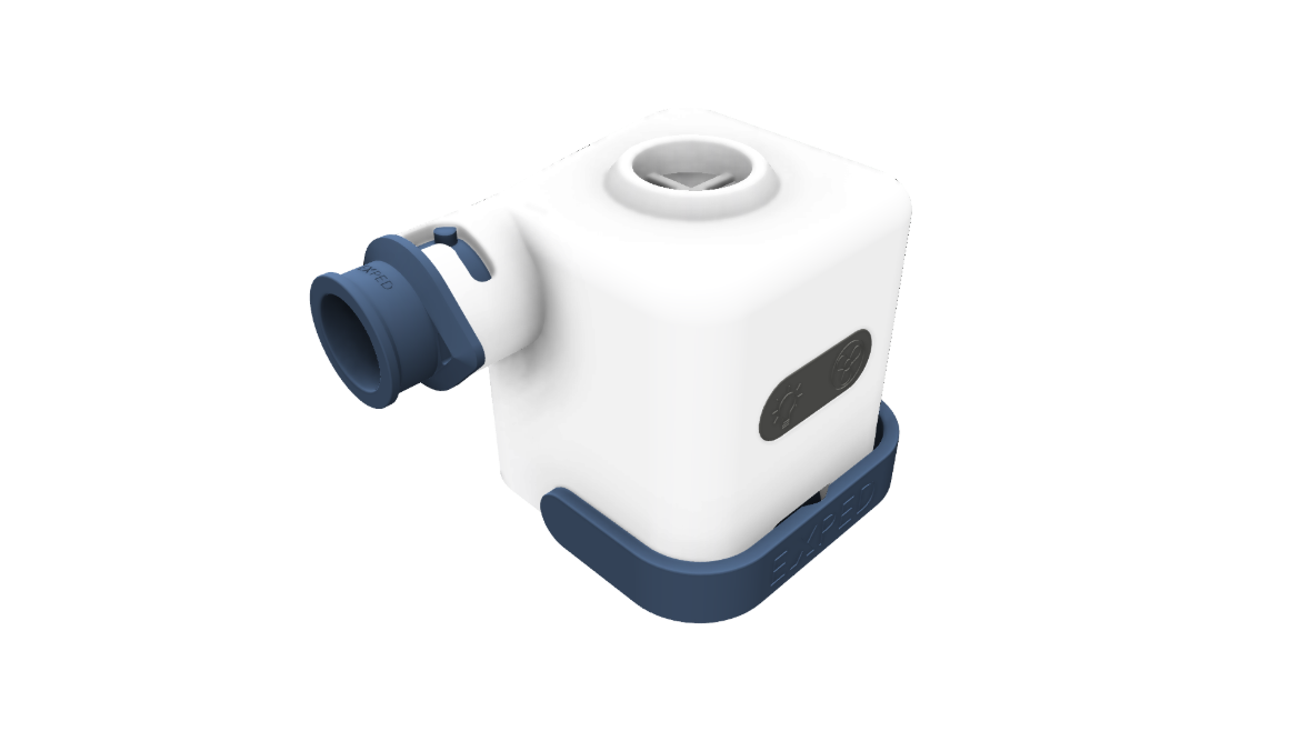 Bilde av Exped Widget Pump White  Navy