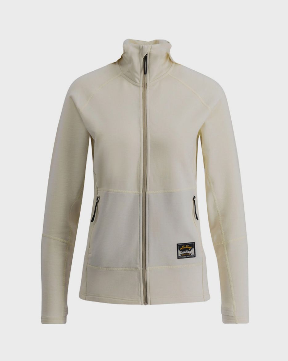 Bilde av Lundhags Tived Merino Full Zip W 00300 Chalk White