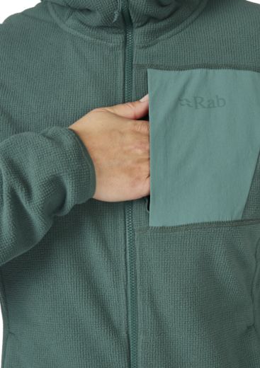 Bilde av Rab Tecton Hoody Wmns Gns Green Slate