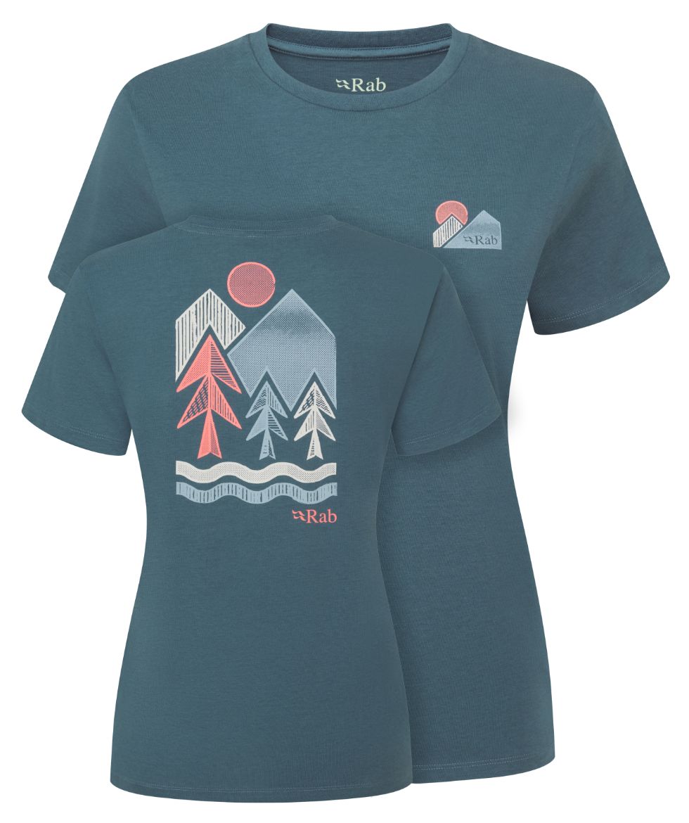 Bilde av Rab Tuku Vista Tee Wmns Orb Orion Blue