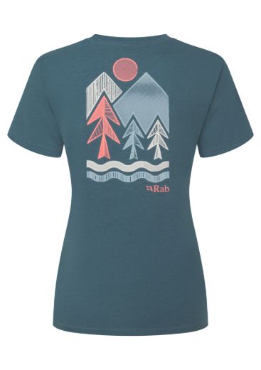 Bilde av Rab Tuku Vista Tee Wmns Orb Orion Blue