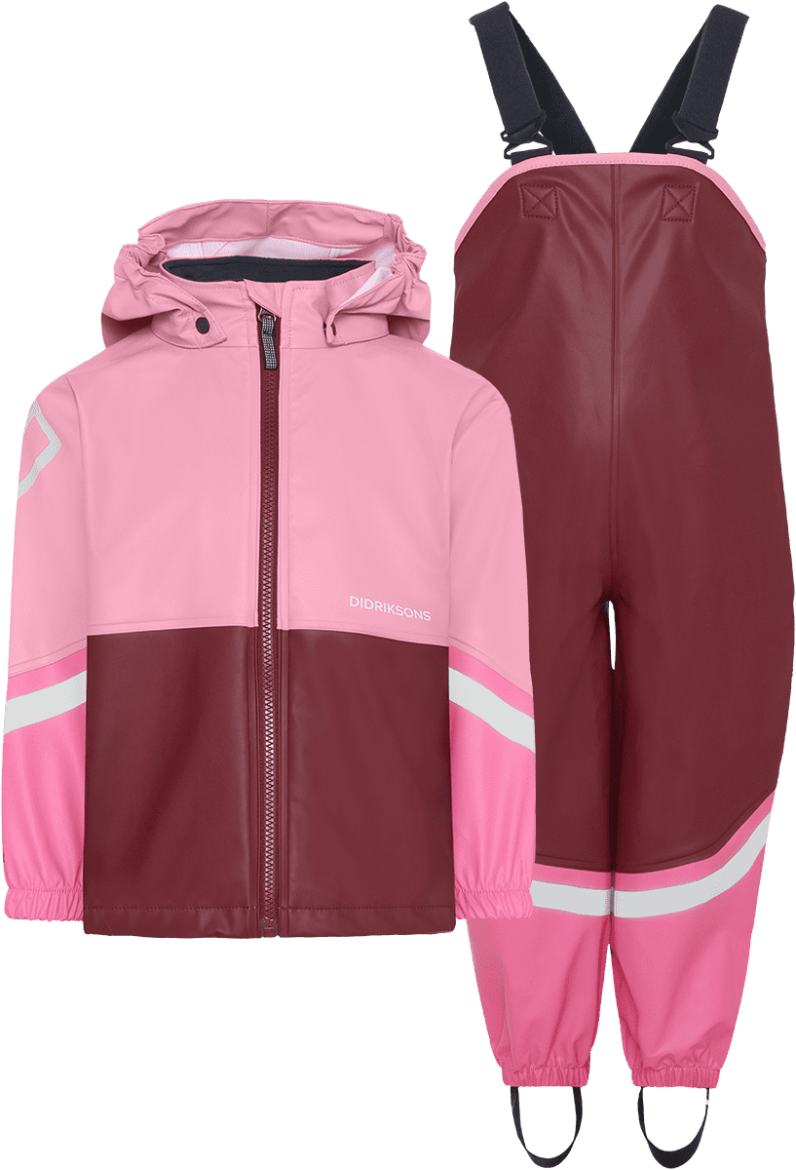 Bilde av Didriksons Waterman kids set  Anemon Red