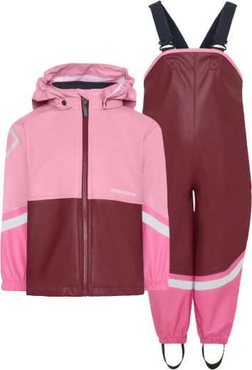 Bilde av Didriksons Waterman kids set  Anemon Red