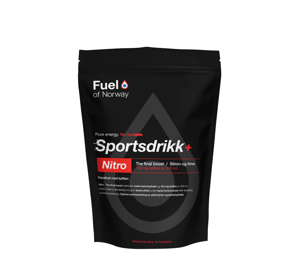 Bilde av Fuel of Norway Nitro Sportsdrikke 0,5kg sitron-lime 