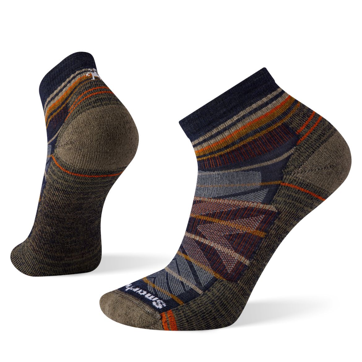 Bilde av Smartwool Hike Light Cushion Pattern Ankle Socks 092 Deep Navy