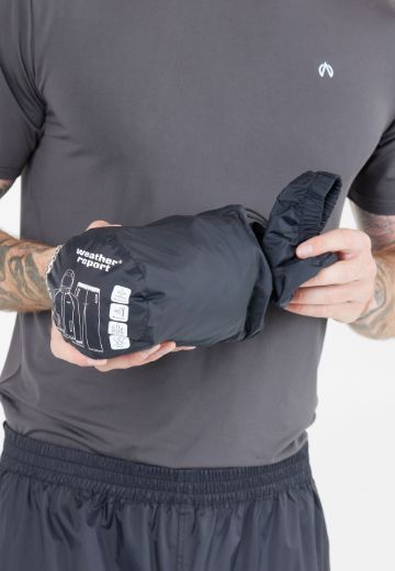 Bilde av Weather Report Packo Unisex Packable Awg Set W-Pro 10000 1001 Black