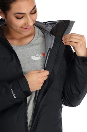 Bilde av Rab Valiance Parka Wmns Blk Black