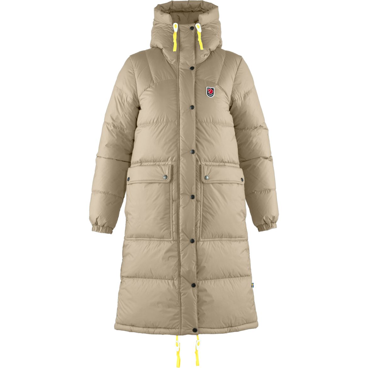 Bilde av Fjällräven Expedition Long Down Parka W 118 Fossil