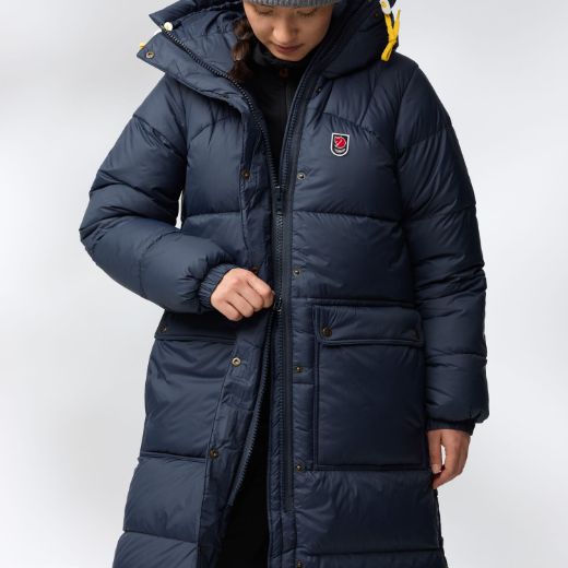 Bilde av Fjällräven Expedition Long Down Parka W 560 Navy